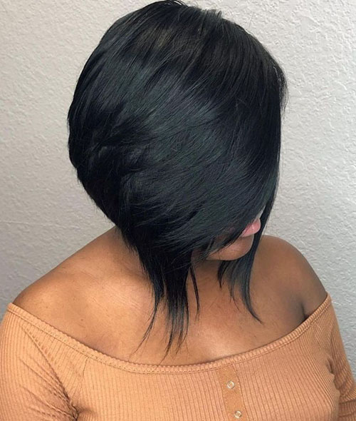 Black Bob Hairstyles With Weave
