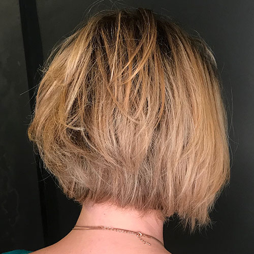 Pictures Of Layered Bob Hairstyles